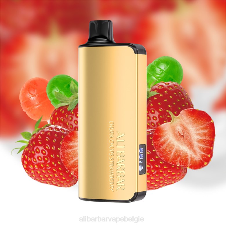 Alibarbar Vape Nicotine - Alibarbar Ingot 9000 wegwerpdamp H4Z015 bosbessen explosie