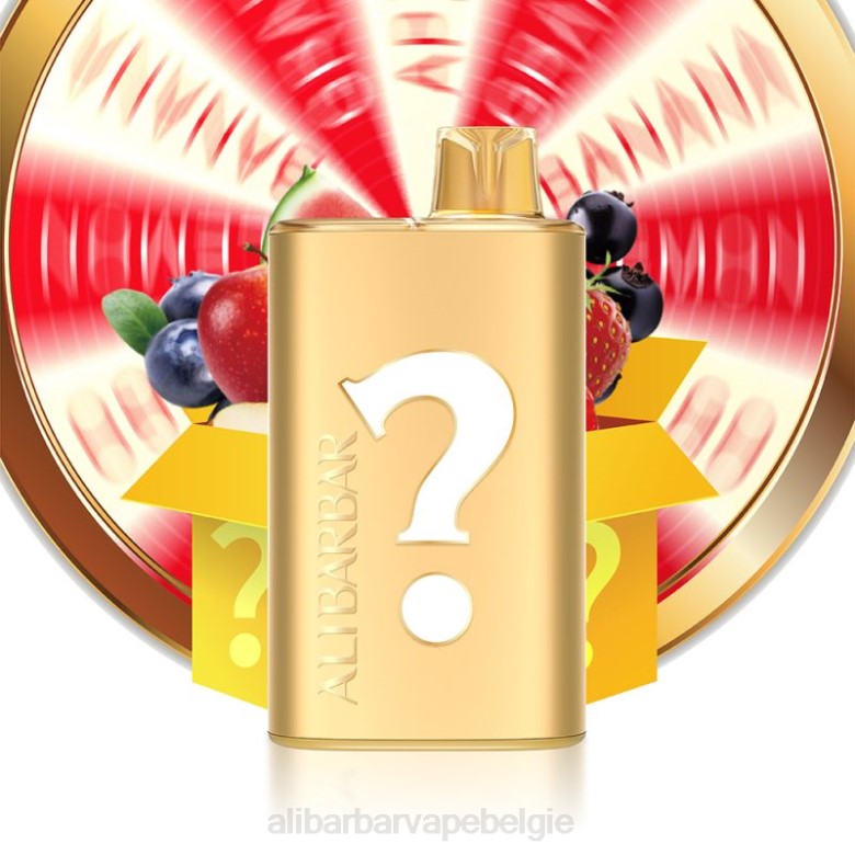 Alibarbar Vape België - Alibarbar Rich 8000 wegwerpdamp H4Z01 smaak roulette