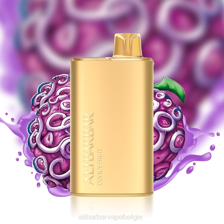 Alibarbar Vape Nicotine - Alibarbar Rich 8000 wegwerpdamp H4Z09 zachte tabak