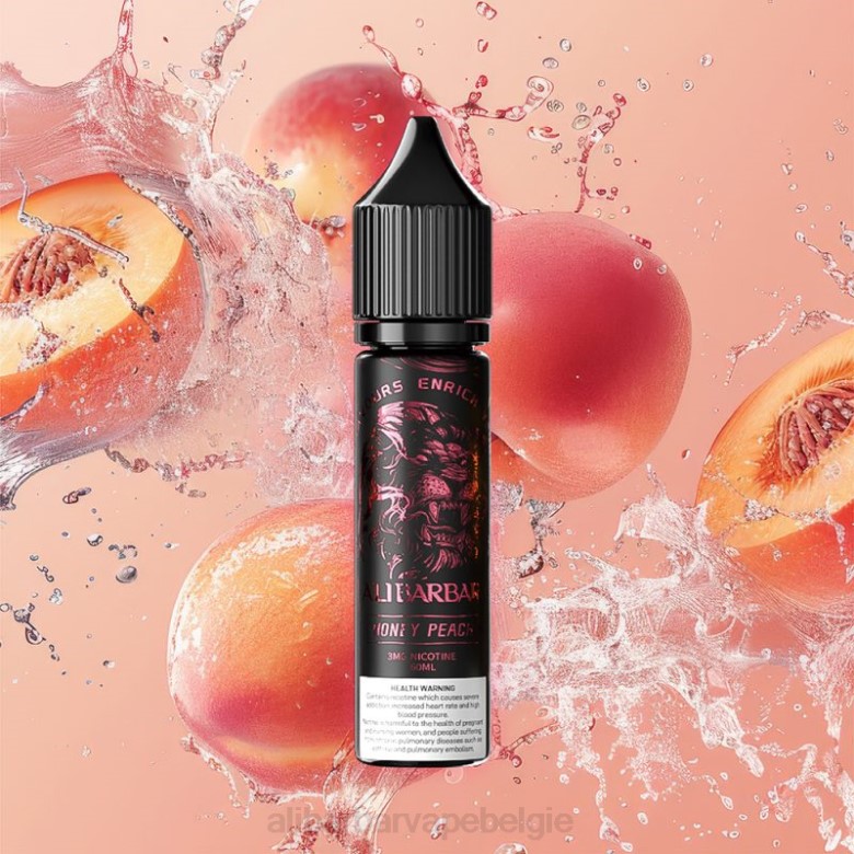 Alibarbar Vape Flavours - Alibarbar waterpijp onyx dock H4Z0106 honing perzik