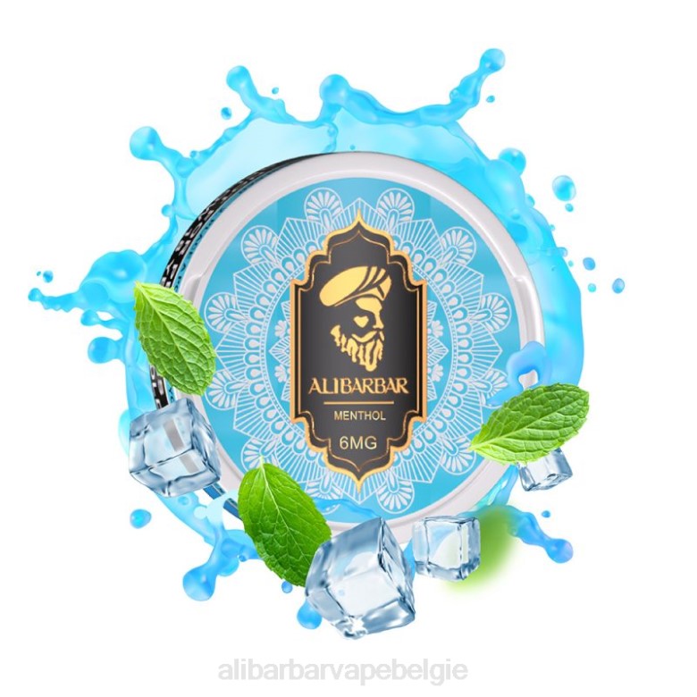 Alibarbar Vape Flavours - Alibarbar nicotinezakjes H4Z088 menthol